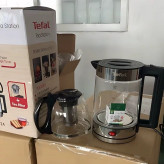 چایی ساز روهمی تفال- وارمردار مدل TF-124