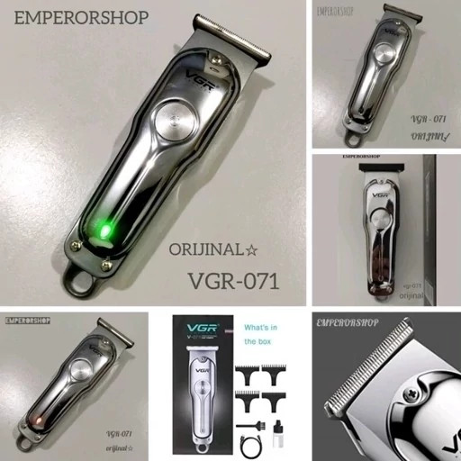ماشین اصلاح سر و صورت VGR-071 اصلی ریش تراش خط زن و سایه زن وی جی ارvgr071 اصل