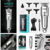 ماشین اصلاح سر و صورت VGR-071 اصلی ریش تراش خط زن و سایه زن وی جی ارvgr071 اصل