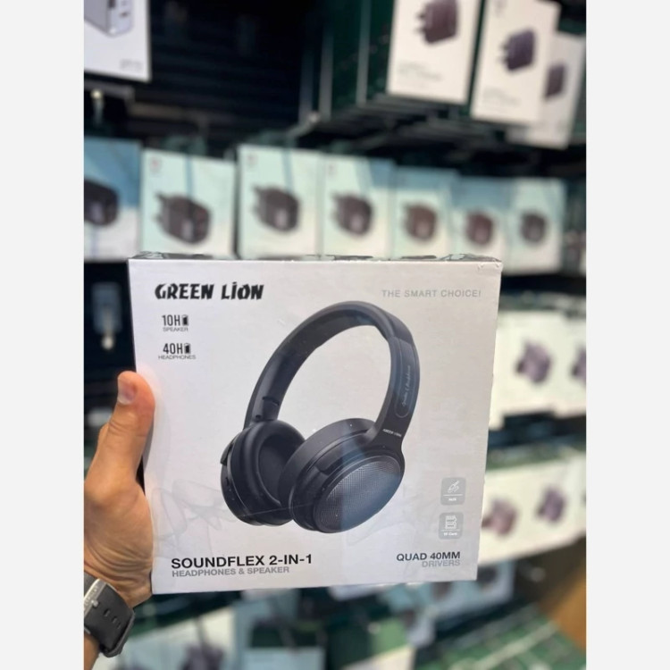 هدفون و بلندگوی دوکاره گرین لاین SOUNDFLEX 2-in-1