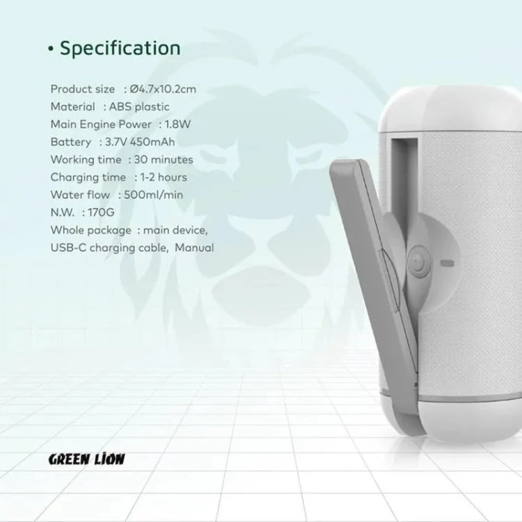 خودشور Green Lion Electric Pocket Bidet