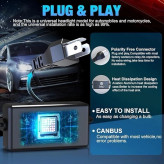 سوپر لنز پایه H4 توبیز مدل TL3 PRO با گارانتی