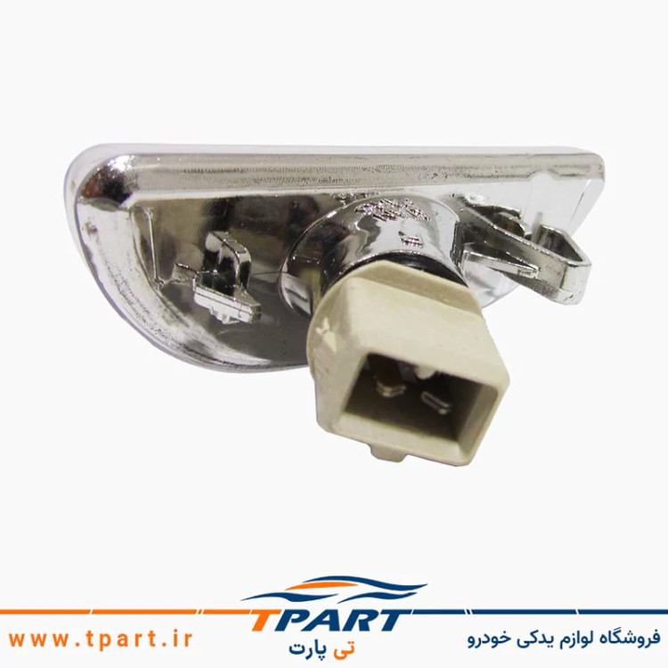 چراغ راهنما گلگیر تیبا – طلق سفید + لامپ LED