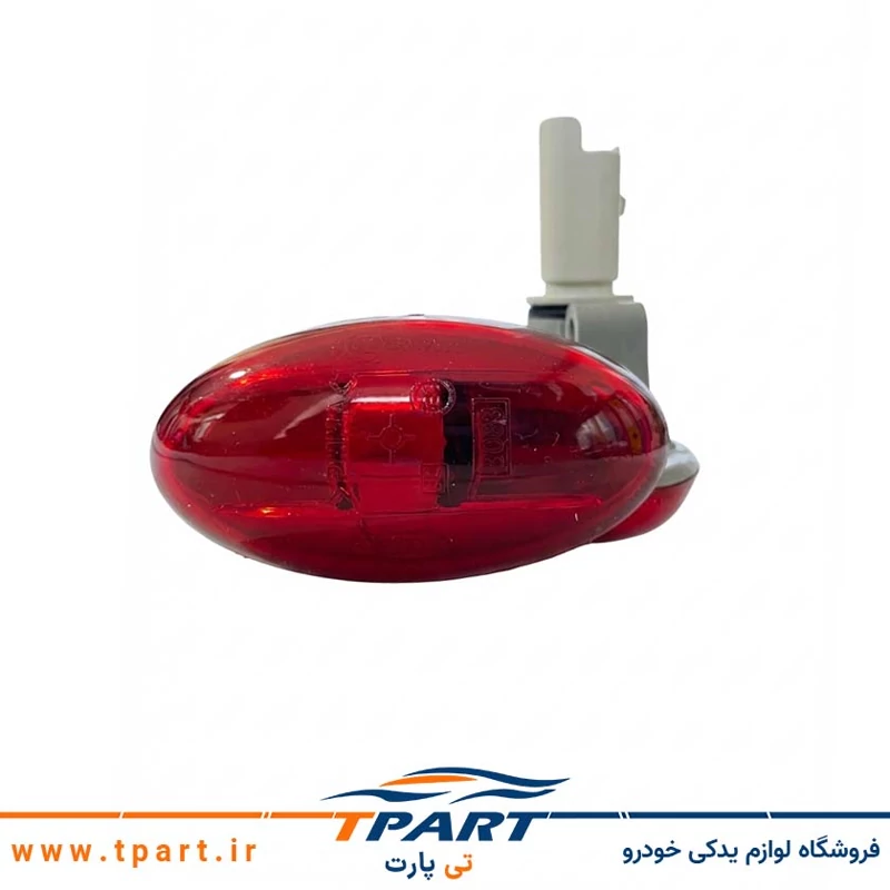 چراغ راهنما گلگیر 207 قرمز طلق شفاف
