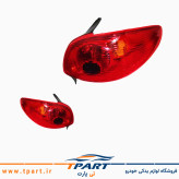 پک چراغ جلو دودی اسپرت + عقب پژو 206 فناوران