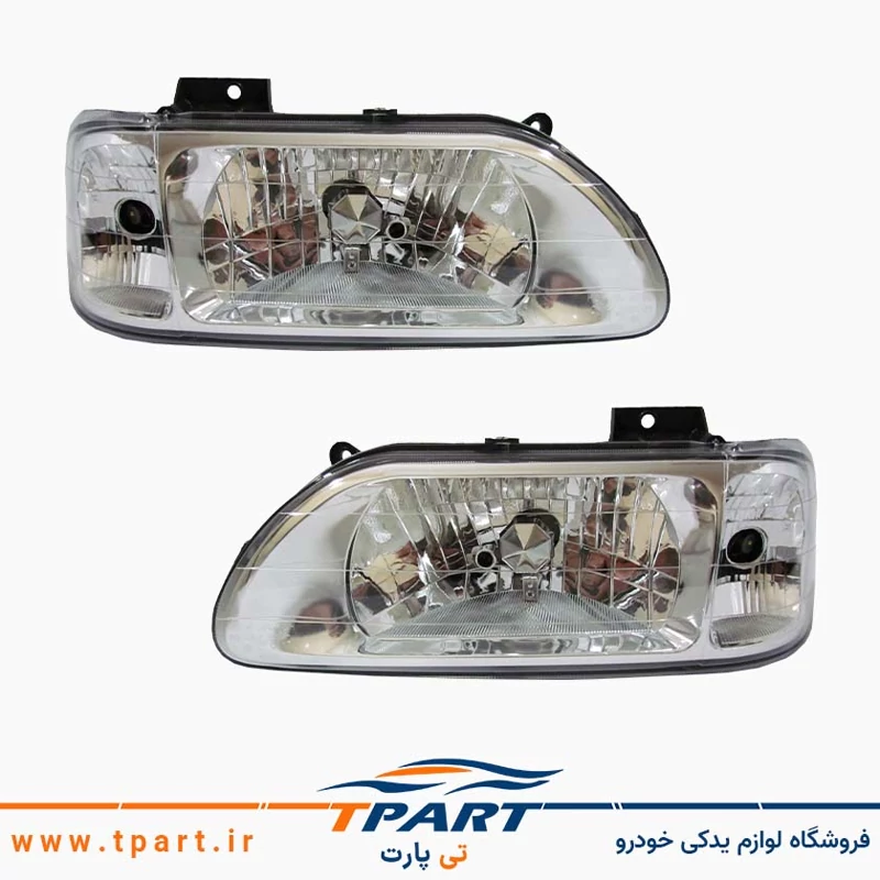 جفت چراغ جلو پراید 131 کد m