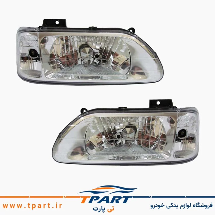جفت چراغ جلو پراید 131 کد m