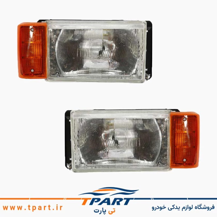 چراغ جلو پیکان مدرن شیشه ای