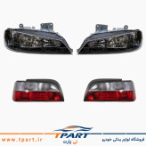 پک چراغ جلو پارس و عقب دودی روشن ELX فناوران