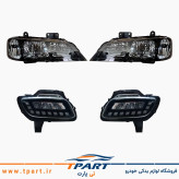 پک چراغ جلو پارس بهینه و مه شکن دیلایت دار مدرن پژو ELX