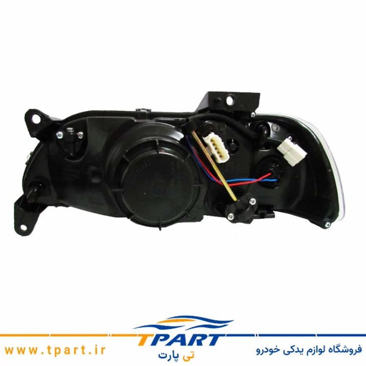 چراغ جلو پراید 131 بدون موتور سمت راننده کد m