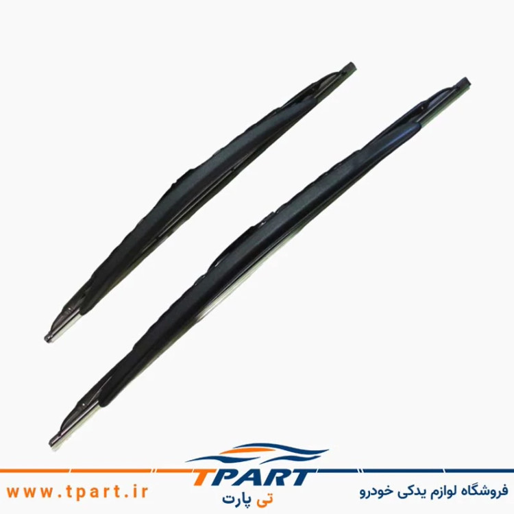 تیغه برف پاک کن فلزی سمند بسته 2 عددی