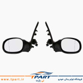 آینه 206 هاچبک / sd دستی سمت راننده - کروز پلاس