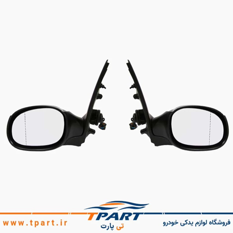 آینه 206 هاچبک / sd دستی سمت راننده - کروز پلاس
