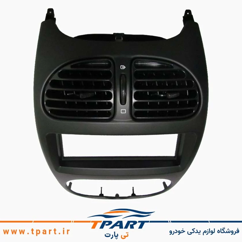 پنل بخاری وسط داشبورد پژو 206 SD (صندوقدار) - برند کروز