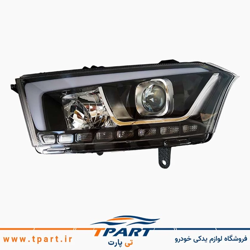 چراغ جلو دنا پلاس سمت راننده