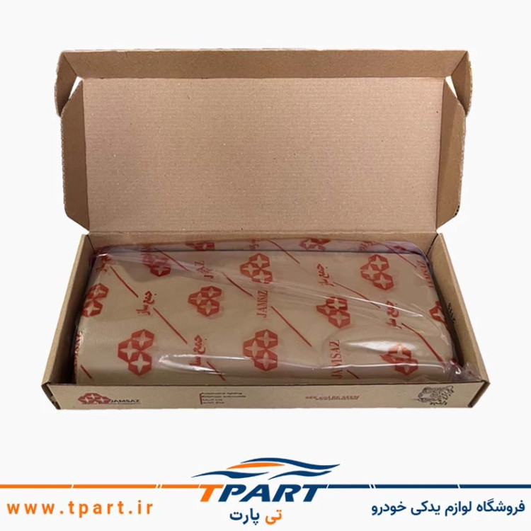 چراغ ترمز سوم پارس ELX کرم (بژ) جمع ساز (با لامپ و سوکت)