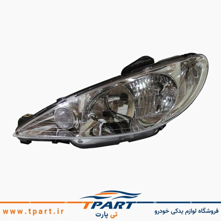 جفت چراغ جلو 206 مدرن