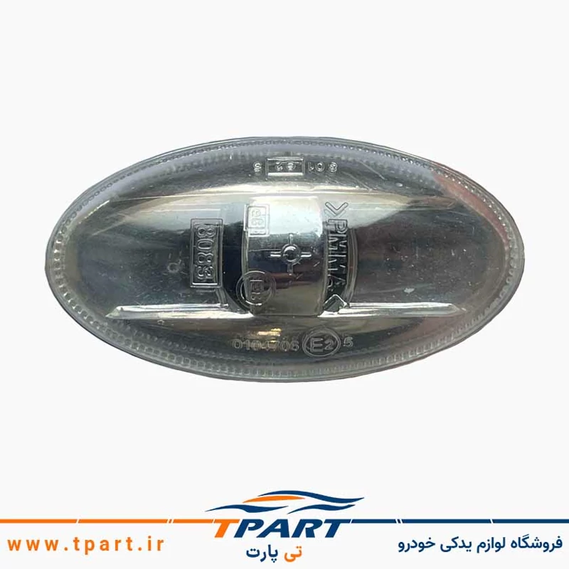 چراغ راهنما گلگیر 206 اسپرت شفاف - طلق سفید