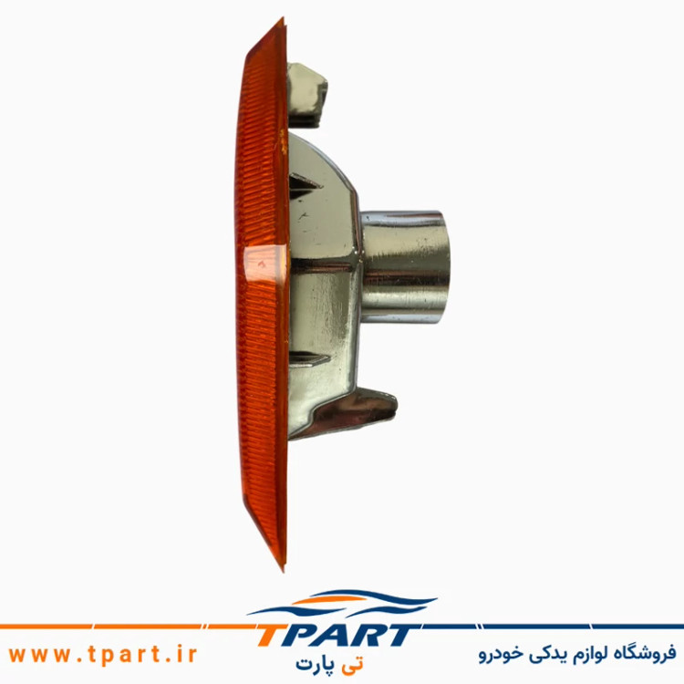 چراغ راهنما گلگیر ساینا و کوییک نارنجی + لامپ LED