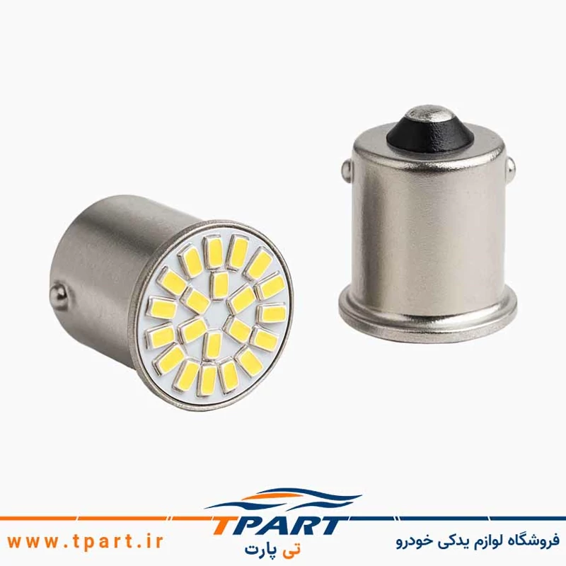 جفت لامپ چراغ خطر عقب پراید 131 – LED