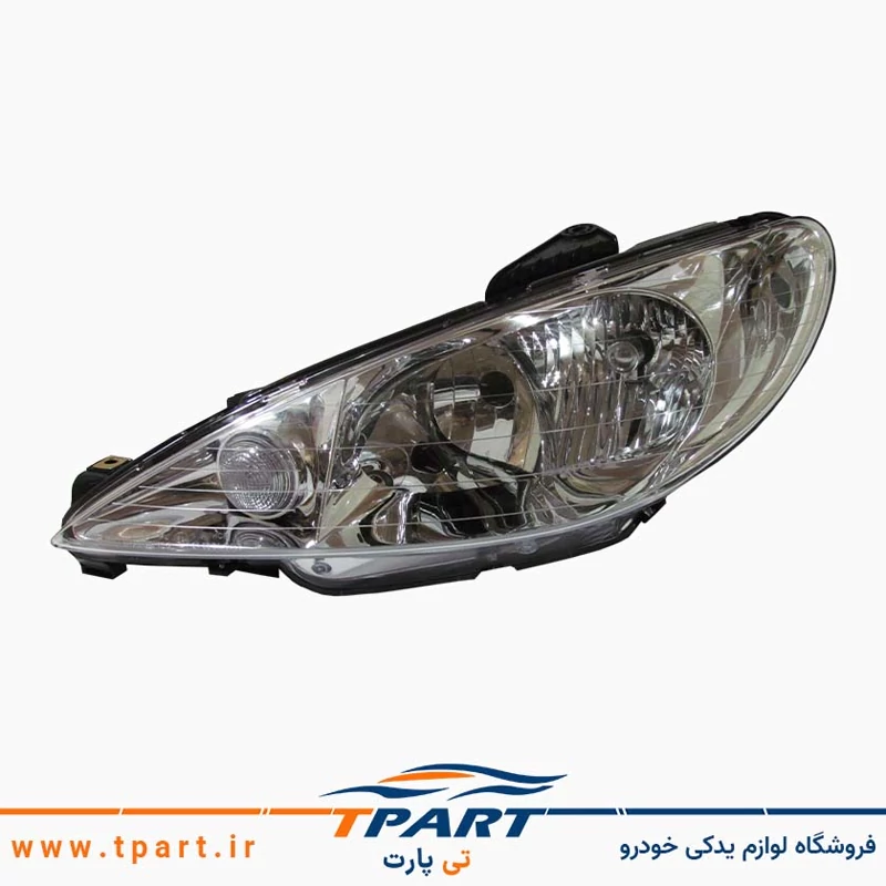 چراغ جلو 206 مدرن سمت راننده