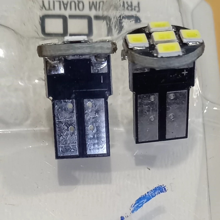 لامپ 5 - 6 تایی SMD بسته 2 عددی نور سفید