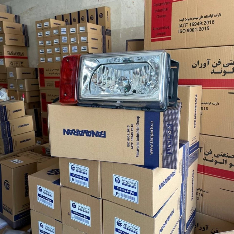 جفت چراغ جلو پیکان فن آوران طرح جدید (پلی کربنات) شفاف