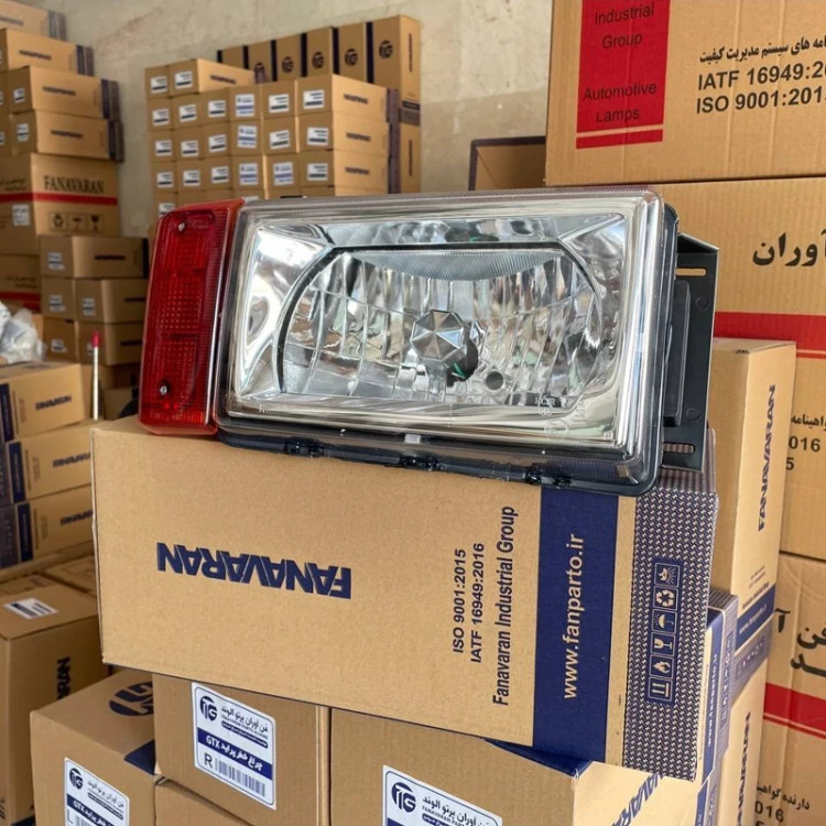 جفت چراغ جلو پیکان فن آوران طرح جدید (پلی کربنات) شفاف