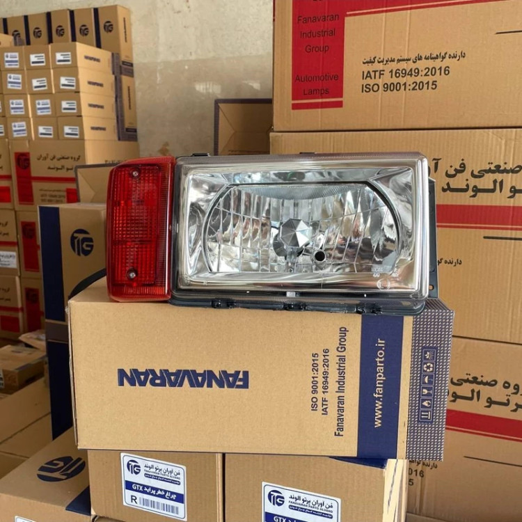 جفت چراغ جلو پیکان فن آوران طرح جدید (پلی کربنات) شفاف