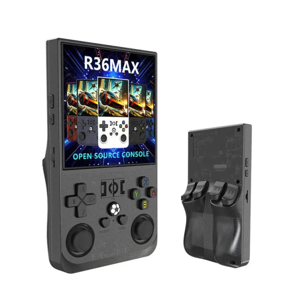 کنسول بازی دستی رترو مدل R36MAX با حافظه ۶۴ گیگابایت اصلی