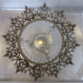 میوه خوری کنار سالنی مدل نسترن رنگ انتیک و طلایی ضد اب و ضد خش ده سال ضمانت رنگ