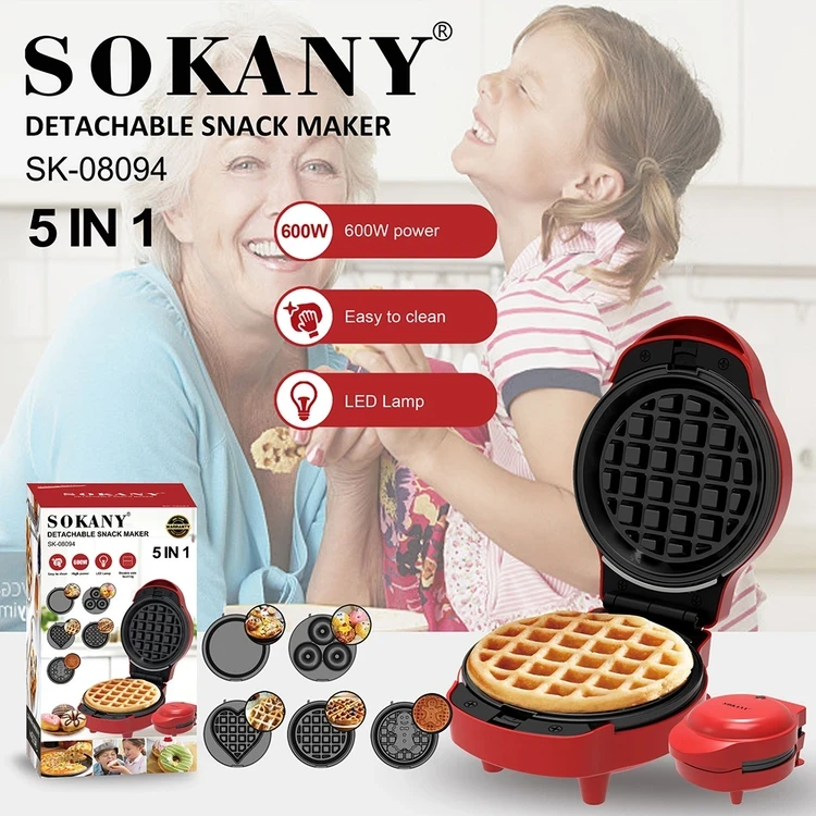 وافل ساز 5 کاره سوکانی- مدل SOKANY SK-08094