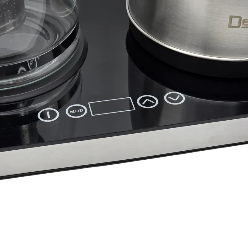 چای ساز دسینی مدل DS1166 ظرفیت ۲ لیتر با کتری استیل ضد زنگ