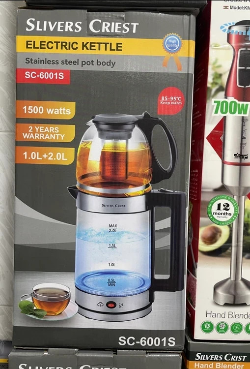 چایی ساز روهمی سیلورکرست- وارمردار مدل SC-6001S