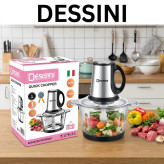 خردکن غذاساز ۳ سرعته دسینی-ظرفیت 3.5 لیتر-موتور مسی-قدرت 3800W وات-6+4 تیغ تیتانیوم طلایی-۳ سرعته مدل 2026