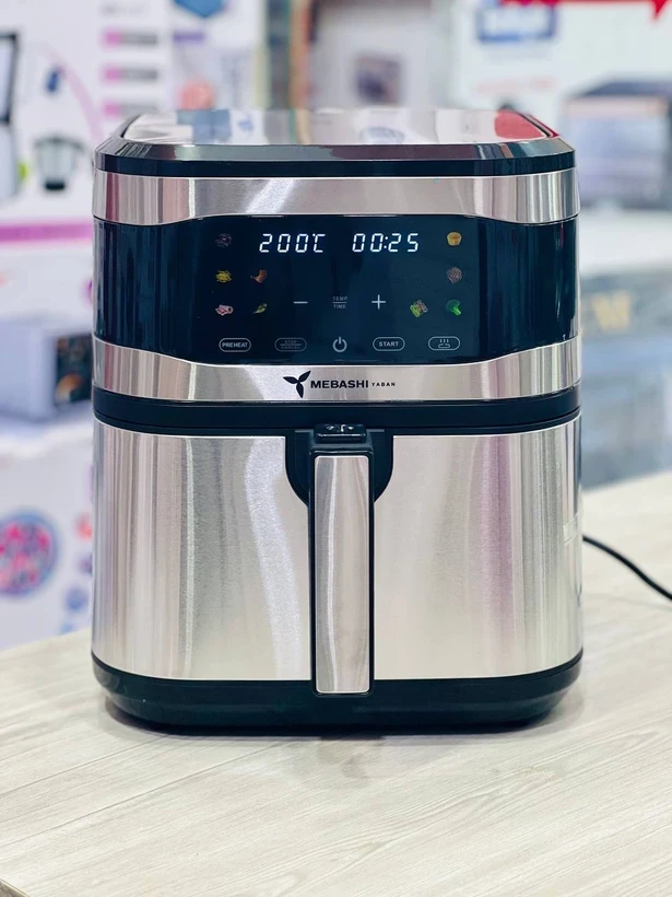 سرخ کن دوالمنت مباشی- ظرفیت 15 لیتر تمام استیل سبدار مدل ME-AF4806D