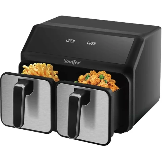 سرخ کن بدون روغن سونیفر مدل SF-1038 ظرفیت 8 لیتری