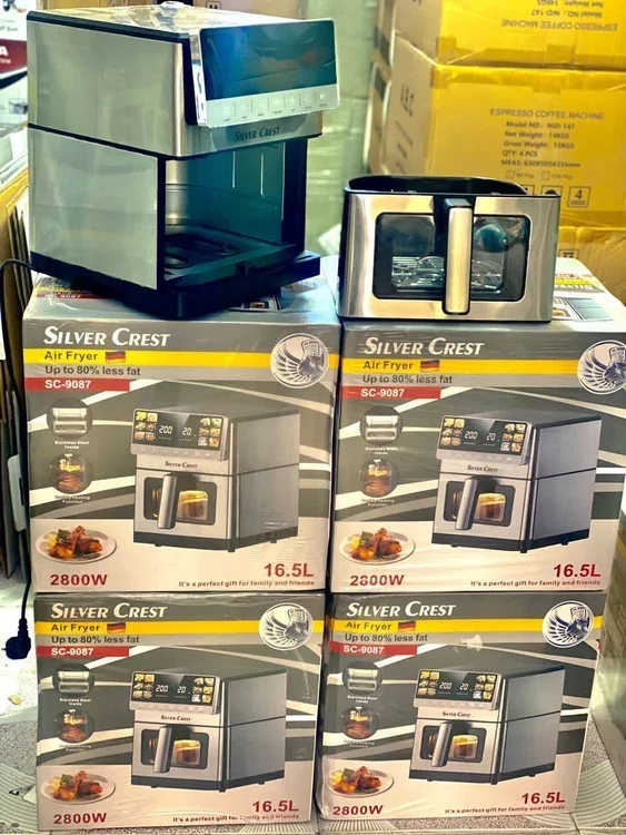 سرخ کن دوالنمت سیلورکرست- ظرفیت ۱۶/۵لیتری تمام استیل جلو شیشه ای- قدرت دستگاه 2800W وات مدل Sc-9087