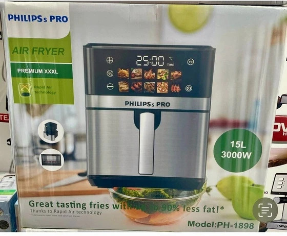 سرخکن 15لیتری دو المنت فیلیپس پرو 3000وات مدل PH-1898