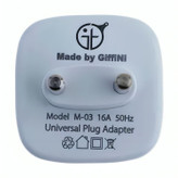 مبدل برق 3 به 2 جی فی نی مدل 16 آمپر کد G999.LED