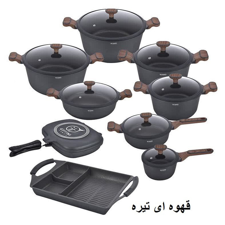 سرویس پخت و پز 17 پارچه جی فی نی کد BB018