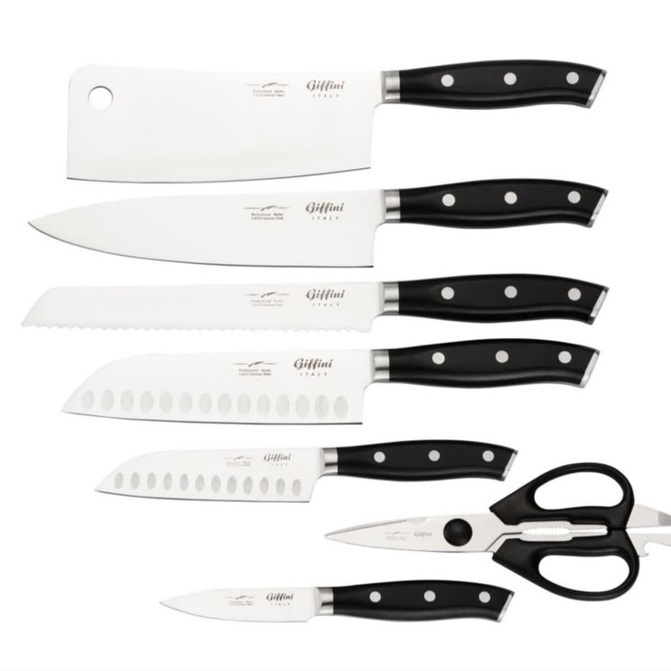 سرویس چاقو 8 پارچه جی فی نی GIFFINI مدل G-2301H