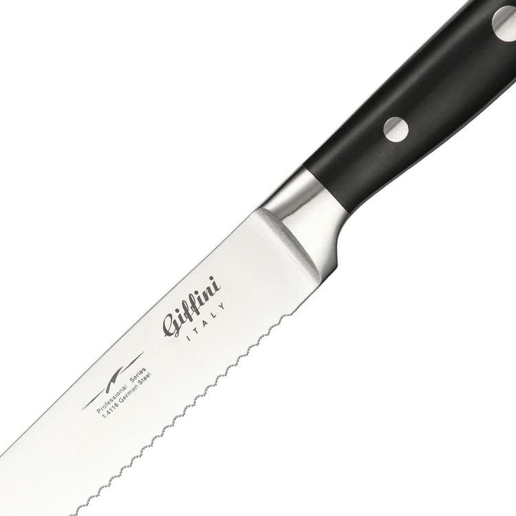 کارد سرو استیک 3 عددی جی فی نی GIFFINI کد G-R03 مشکی