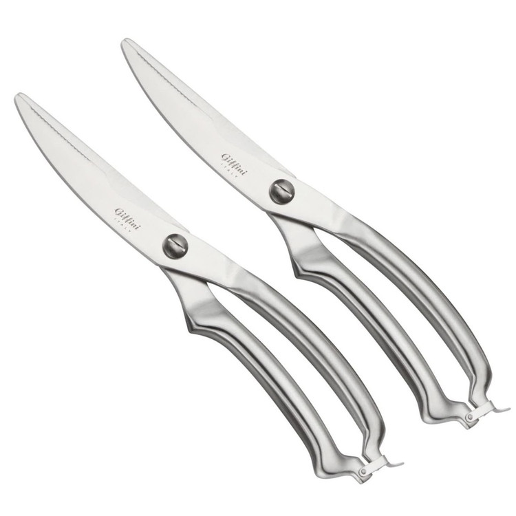 قیچی آشپزخانه 2 عددی مدل 2128 استیل جی فی نی GIFFINI