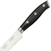 چاقو آشپزخانه اره ایی جی فی نی GIFFINI مشکی مدل G-04