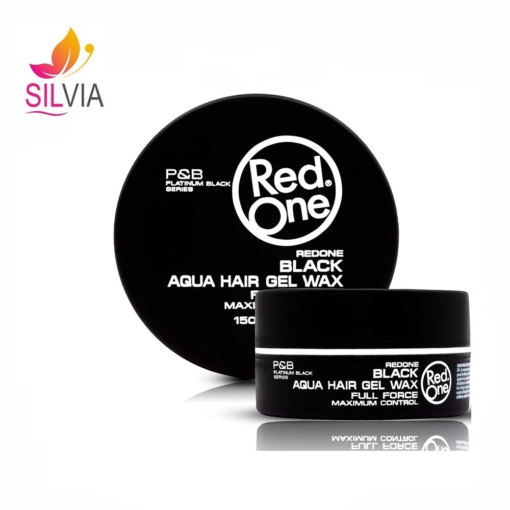 ژل واکس مو فوق قوی با پایه آب ردوان سری Aqua مدل BLACK (مشکی) با رایحه مرکبات حجم 150 میل