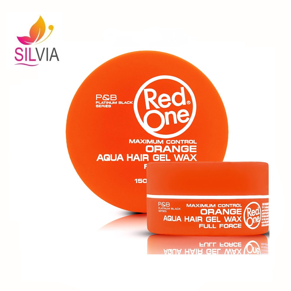 ژل واکس مو فوق قوی با پایه آب ردوان سری Aqua مدل ORANGE (نارنجی) با رایحه خربزه حجم 150 میل