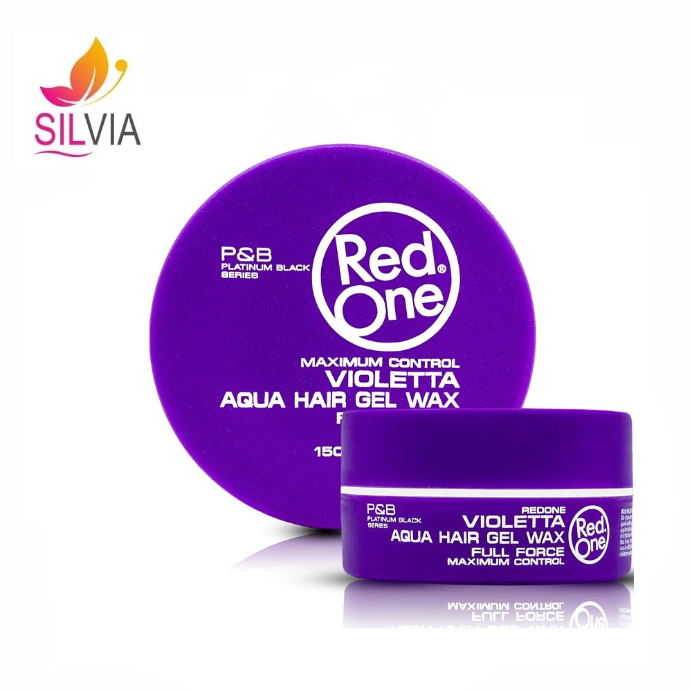 ژل واکس مو فوق قوی با پایه آب ردوان سری Aqua مدل VIOLETTA (بنفش) با رایحه اسطوخودوس حجم 150 میل