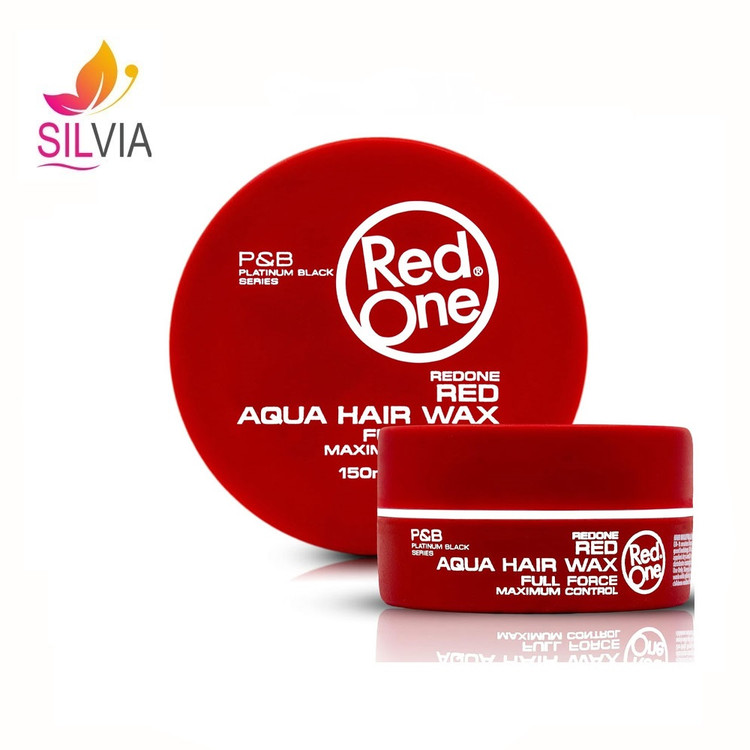 واکس مو فوق قوی با پایه آب ردوان سری Aqua مدل RED (قرمز) با رایحه توت فرنگی حجم 150 میل